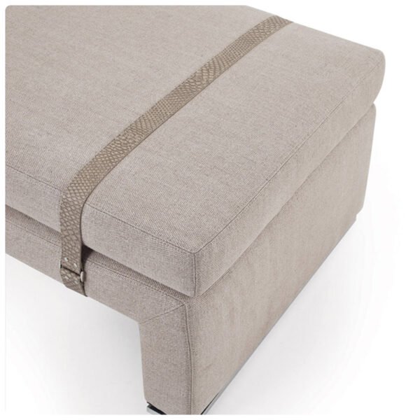 Nordic shoe bench shoe bench living room sofa soft pack light luxury bed end bench bedroom long bench net red cloakroom bench - 图片 2