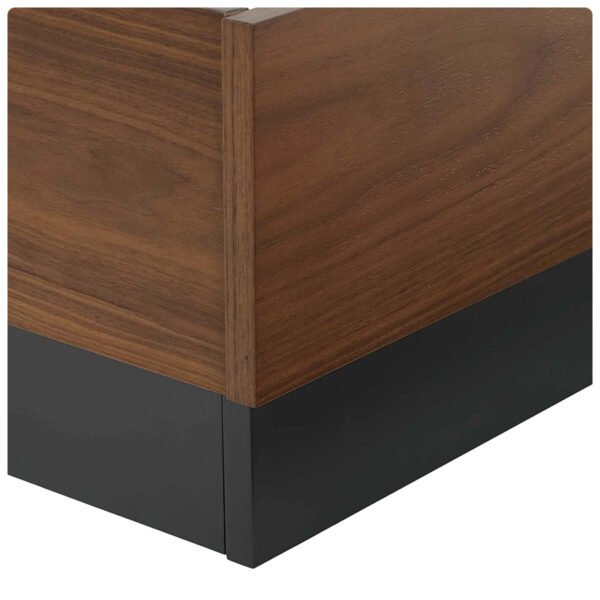 Nordic bed modern simple storage bed Japanese tatami board bed 1.8 meters 1.5 meters double hotel master bedroom bed - 图片 3