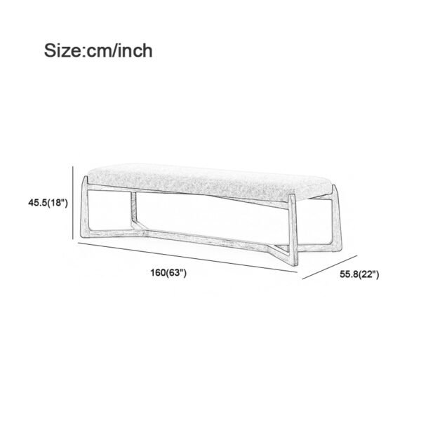 Solid wood shoe changing stool household door shoe cabinet bench integrated entrance shoe rack can sit shoe bench entrance stool - 图片 3