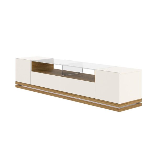 Solid wood TV cabinet modern simple living room home storage cabinet small apartment can be combined side cabinet against the wall bedroom floor cabinet - 图片 5
