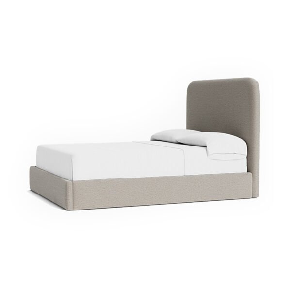 Cream style solid wood bedside table simple modern minimalist Italian style small bedroom home floor bedside cabinet complete set - 图片 5