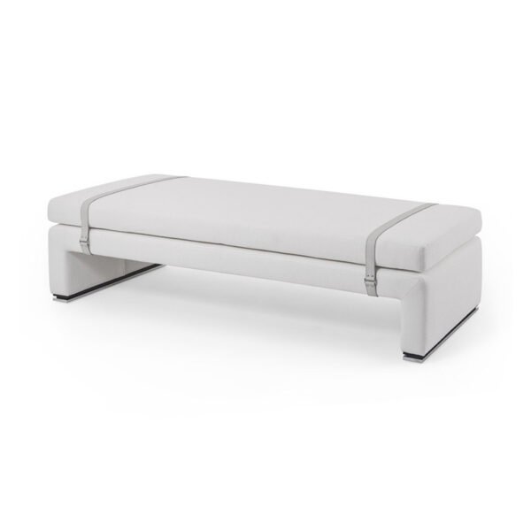 Nordic shoe bench shoe bench living room sofa soft pack light luxury bed end bench bedroom long bench net red cloakroom bench - 图片 6