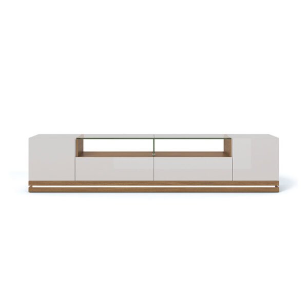 Solid wood TV cabinet modern simple living room home storage cabinet small apartment can be combined side cabinet against the wall bedroom floor cabinet - 图片 6