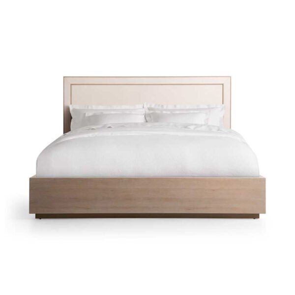 Nordic solid wood bedroom double bed Italian creative designer hotel homestay villa master bedroom net red 1.8m bed - 图片 5