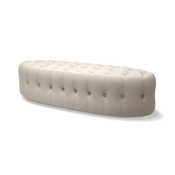 Light luxury long sofa shoe bench clothing store log dressing bedroom foot pedal changing stool try on shoe bench bed end stool - 图片 6