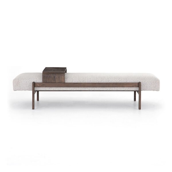 Post-modern simple chaise longue Italian light luxury minimalist leather sofa living room beauty couch leisure long bed end - 图片 8