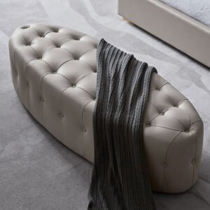 Light luxury long sofa shoe bench clothing store log dressing bedroom foot pedal changing stool try on shoe bench bed end stool